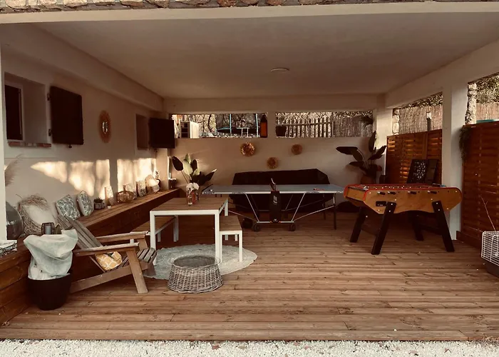 2P Au Coeur Des Montagnes Avec Piscine Chauffee